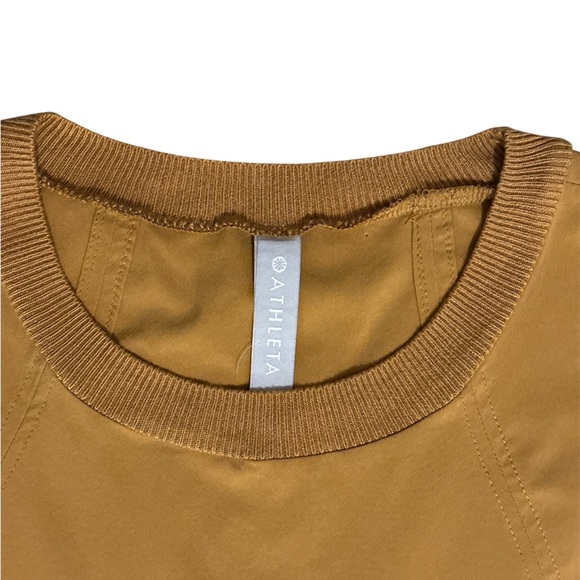 Athleta Zephyr Women’s XS Tank - Tuscan Gold - Active Stretch Wear - Picture 5 of 7